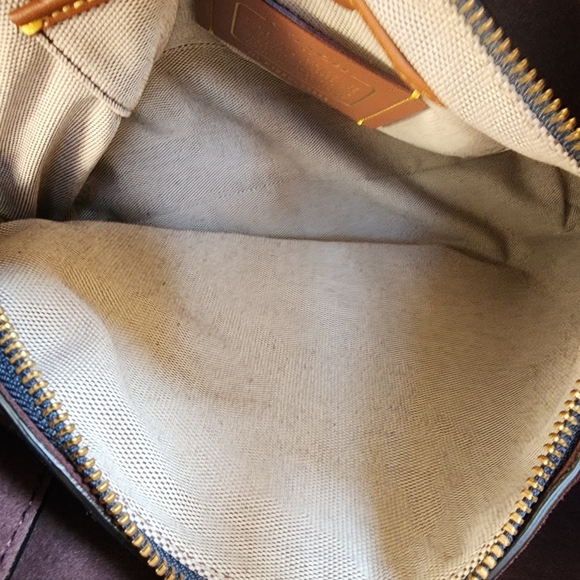 Coach Harmony Colorblock Hobo Handbag - Picture 12 of 16